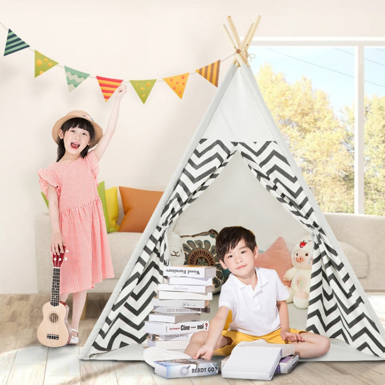 Kids Indoor Play Tent – Wavy Pattern