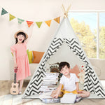 Kids Indoor Play Tent – Wavy Pattern
