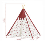 Kids Indoor Play Tent – Pink Stars