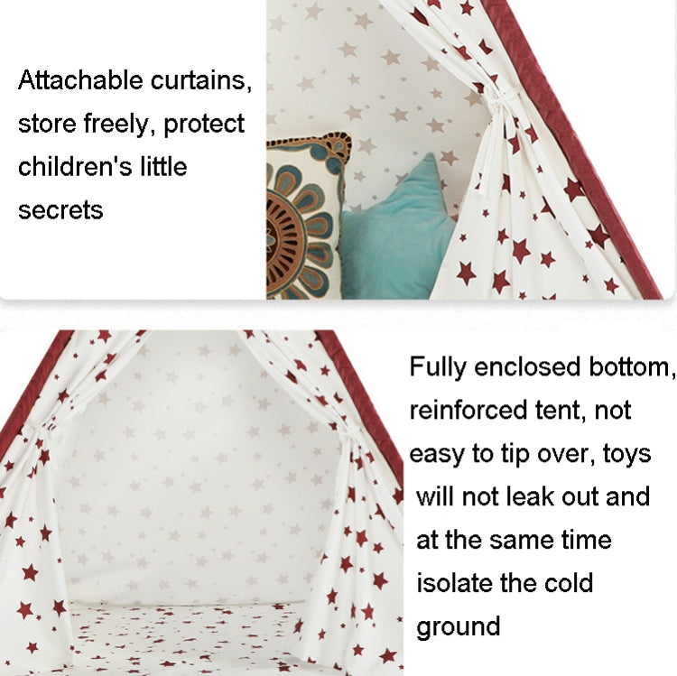 Kids Indoor Play Tent – Wavy Pattern