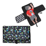 Portable Baby Changing Mat Colorful Geometry