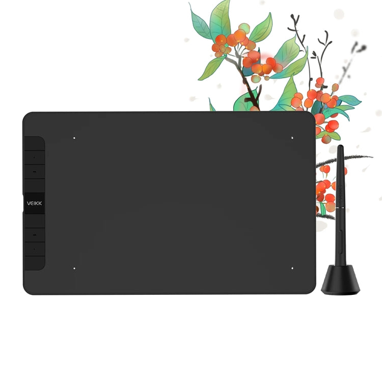 VEIKK VK1060 Drawing Tablet – 8192 Pressure, Mobile Support
