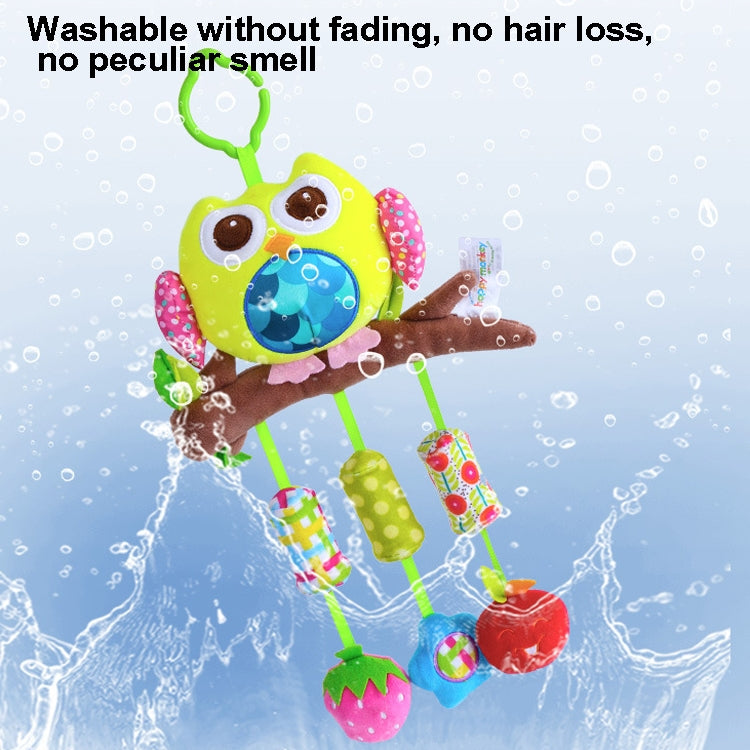 Purple Owl Baby Wind Chime Toy