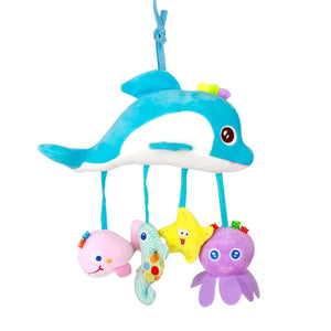 Dolphin Baby Rattle Stroller Toy