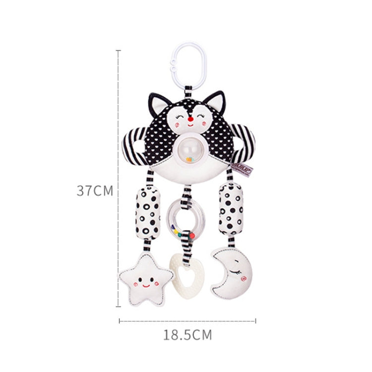 Baby Stroller Toy 2A Elephant – Black & White