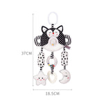 Baby Stroller Toy 2A Elephant – Black & White