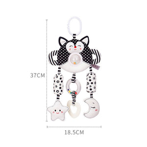 Baby Stroller Toy 2A Elephant – Black & White