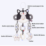 Baby Stroller Toy 2A Elephant – Black & White