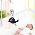 Black & White 4C Tropical fish Bed Bell Toy 
