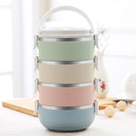 Bento Lunch Box 4-Layer Gradient 