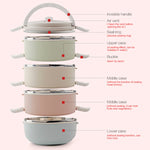 Bento Lunch Box 4-Layer Gradient 