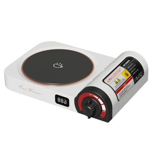 White Portable LED Cup Warmer Mat