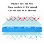 Baby Crawling Mat 10PCS Green PE Foam 30x1.2cm 