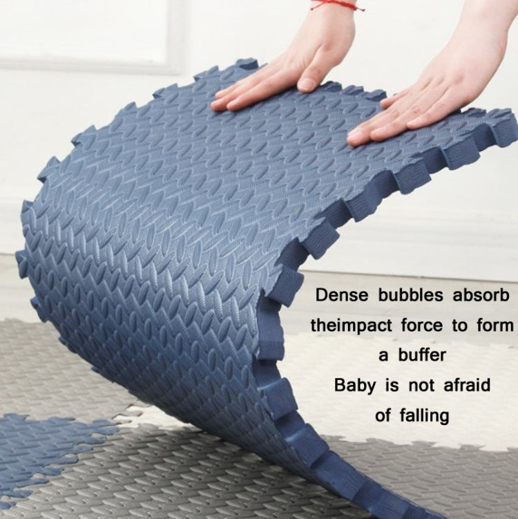 10PCS Baby Play Mat Light Grey 30x30cm