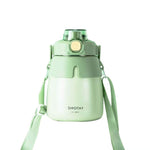 Kids Thermos Bottle 900ml – Leakproof, 316 Steel, Green