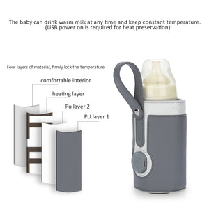 Baby Bottle Warmer Bag 027 Blue