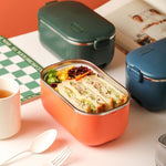 Electric Heating Lunch Box 1L Orange 