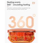 Electric Heating Lunch Box 1L Orange 