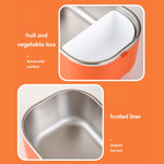 Electric Heating Lunch Box 1L Orange 
