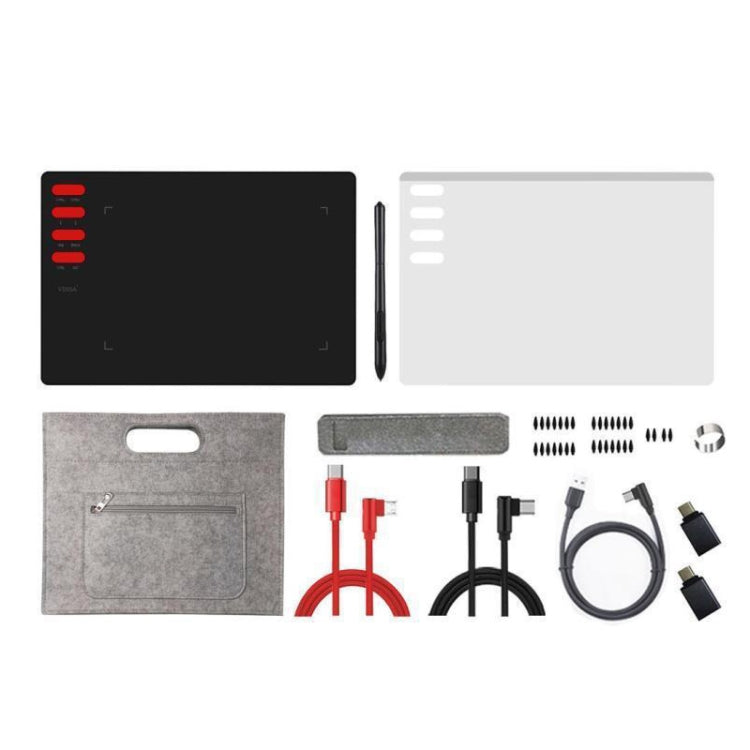 VINSA T505 Painting Board – 8192 Pressure, USB Plug & Play