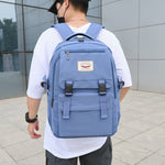 Big Capacity School Backpack – Blue