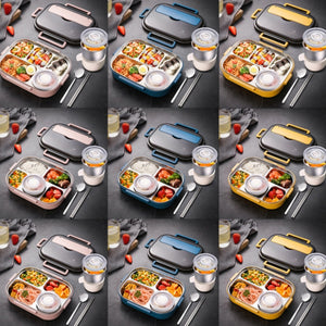 304 Stainless Steel Kids Lunch Box – Lemon Yellow