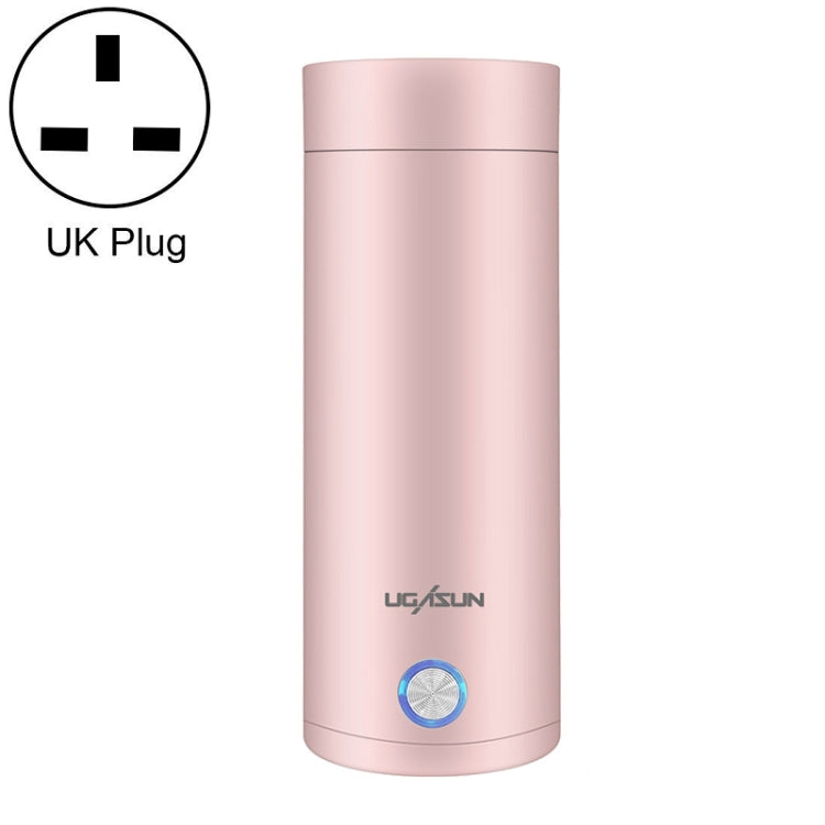 Mini Electric Travel Thermoses 400ml Pink UK Plug