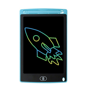 LCD Writing Board 8.5'' for Kids – Colorful, Light Blue