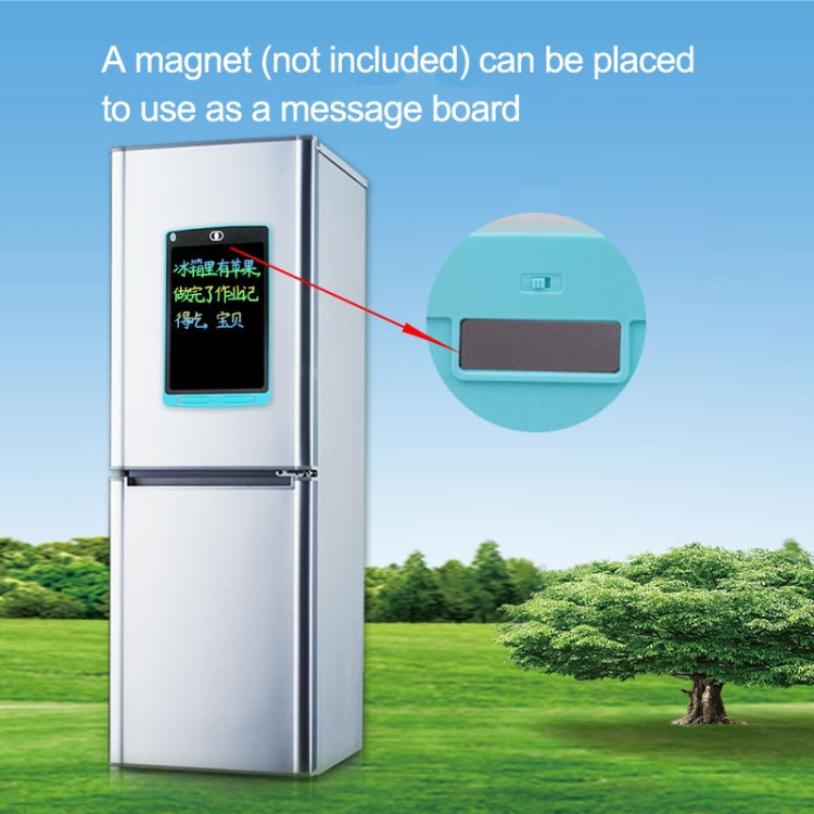 LCD Writing Board 8.5'' for Kids – Colorful, Light Blue