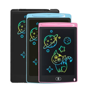 LCD Writing Board 10'' for Kids – Colorful, Black