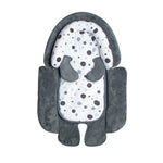 Baby Stroller Pad Deep Gray 25x61cm – Dual-Sided