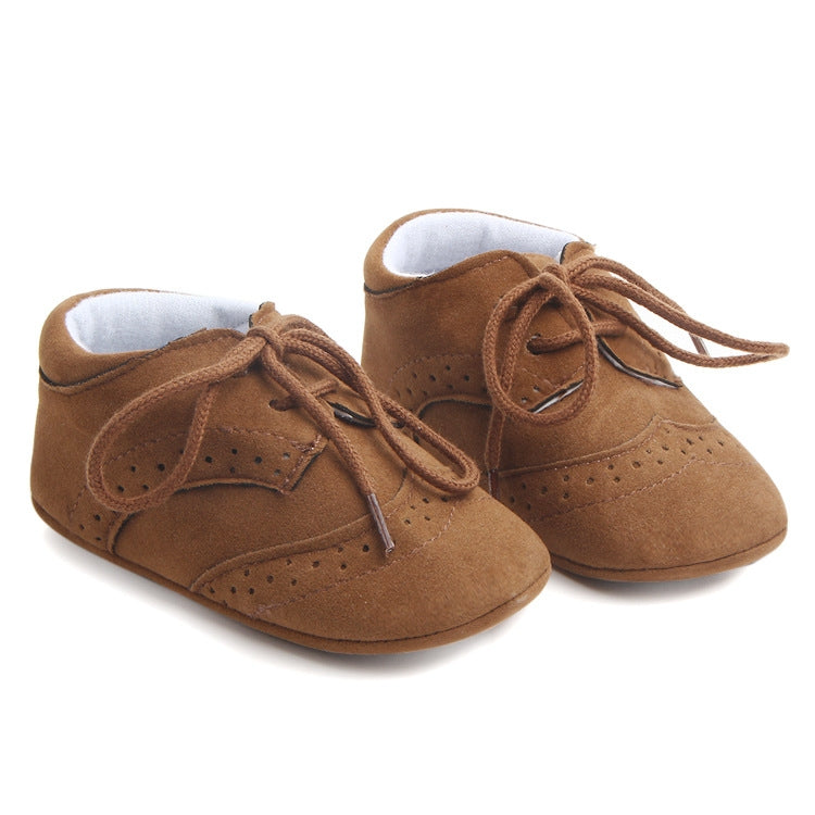D0772 Toddler Walking Shoes 11cm Brown