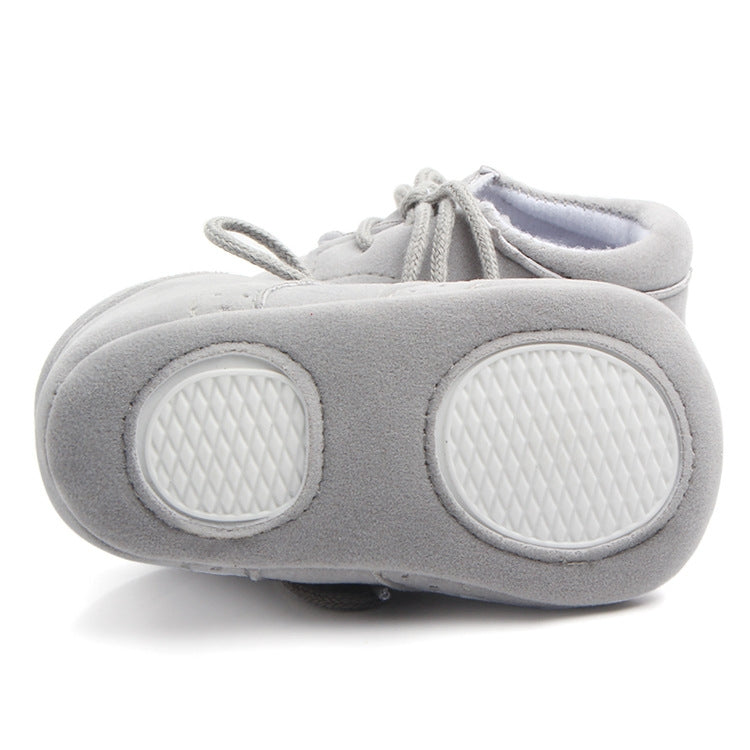 D0772 Toddler Walking Shoes 12cm Grey 
