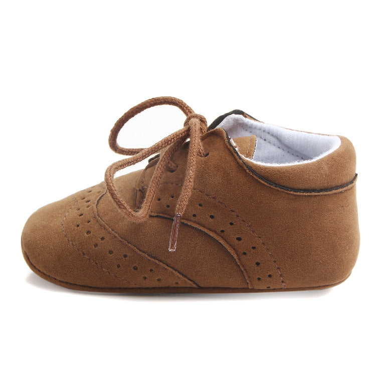 D0772 Toddler Walking Shoes 12cm Brown 
