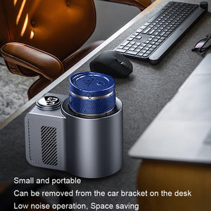 Car Cup Cooler & Warmer Gray – Fast Heating