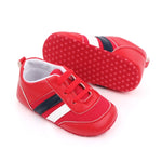 Baby Walking Shoes D2566 "SNEAKERS" 11cm Red