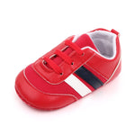 Baby Walking Shoes D2566 "SNEAKERS" 13cm Red