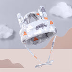 Baby Helmet Gray Forest Antlers