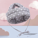 Baby Helmet Gray Star