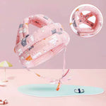 Baby Helmet Breathable Pink Forest