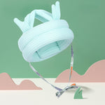 Baby Helmet Light Green Antlers 