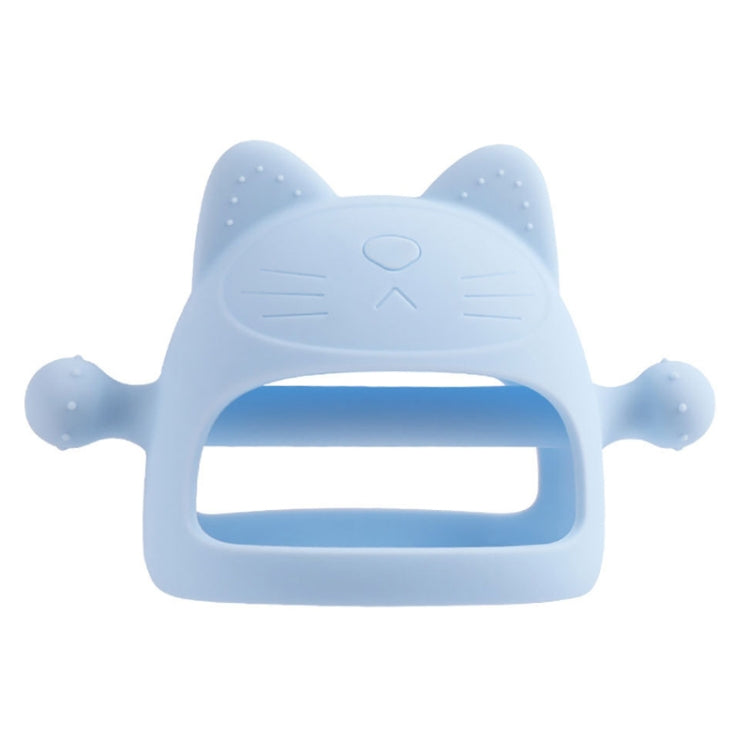 Baby Silicone Anti-Biting Teether Stick Sky Blue