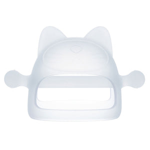 Baby Silicone Anti-Biting Teether Stick Transparent 