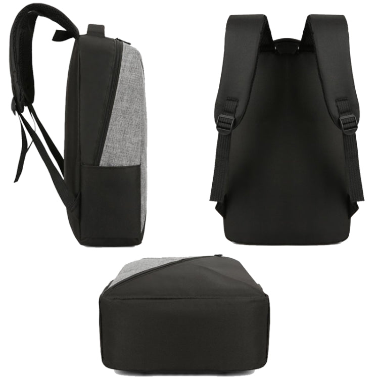 3 In 1 Computer Backpack with USB Port - Red 