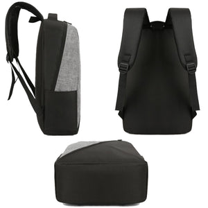 3 In 1 Computer Backpack with USB Port - Red 