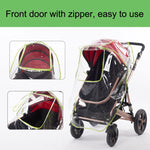 Stroller Rain Cover Transparent EVA 95x51cm