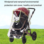 Stroller Rain Cover Transparent EVA 95x51cm