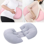 Pregnancy Pillow Belly Support – Gray