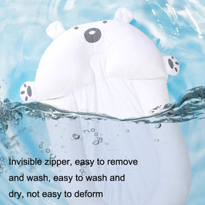 Newborn Baby Nest Cushion Sky Silk Green