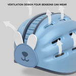 Toddler Safety Helmet Lion Brown